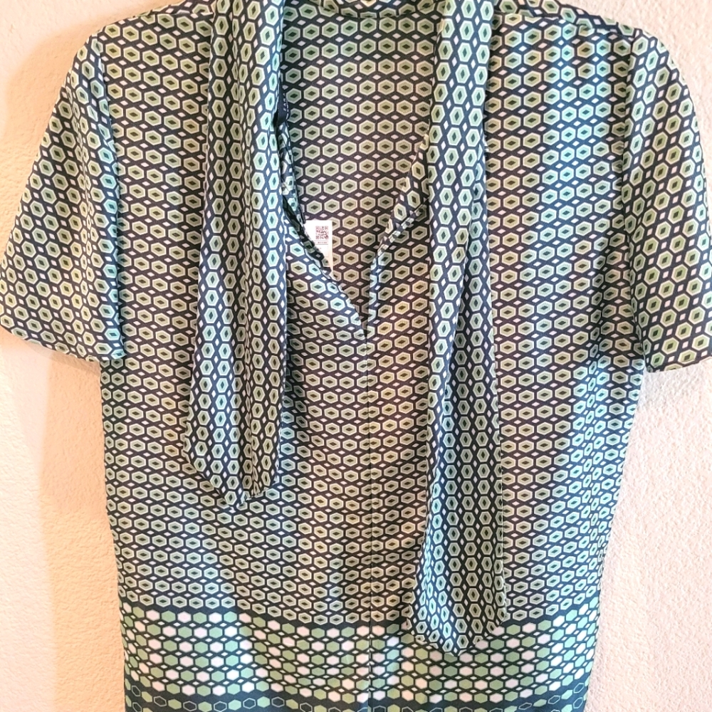 Zara women's blouse, Green, Medium